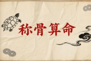 稱骨算命幾斤幾兩對照表注解詳細表