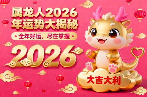 屬龍人2026年全年運勢運程詳解