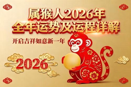 屬猴人2026年全年運勢及運程詳解